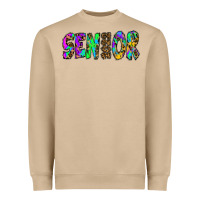 Senior 2022 Tie Die Leopard Heavyweight Sweatshirt | Teevron