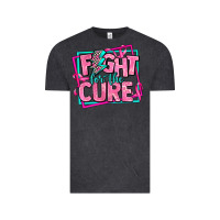 Vintage Black fight for the cure Vintage Tee - AdoDesignShop
