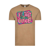 Vintage Coffee fight for the cure Vintage Tee - AdoDesignShop