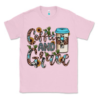 Bubblegum Pink coffee and grace Classic Tee - JahusDesignShop