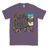 Lavender coffee and grace Classic Tee - JahusDesignShop