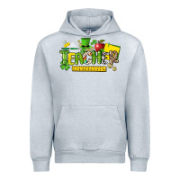 Heather Grey teacher st. patricks day Urban Hoodie - NancyCooperArtShop