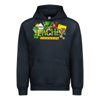 Navy teacher st. patricks day Urban Hoodie - NancyCooperArtShop