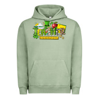 Pigment Oil Green teacher st. patricks day Urban Hoodie - NancyCooperArtShop