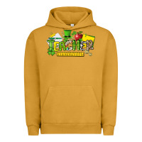 Pigment Peanut Butter teacher st. patricks day Urban Hoodie - NancyCooperArtShop
