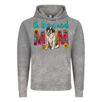 Cloud Rock western st bernard mom Vintage Hoodie - texasbilliewilder