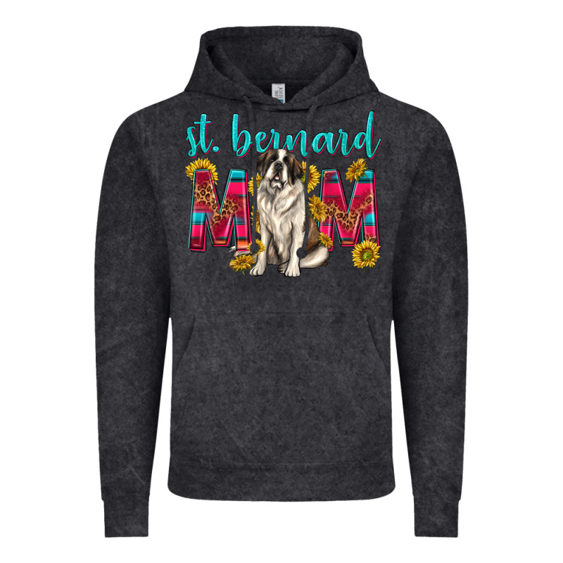 Western St Bernard Mom Vintage Hoodie by texasbilliewilder | Teevron