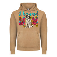 Vintage Camel western st bernard mom Vintage Hoodie - texasbilliewilder