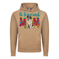 Vintage Coffee western st bernard mom Vintage Hoodie - texasbilliewilder