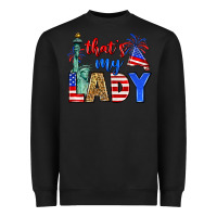 Black that's my lady 4th of july Heavyweight Sweatshirt - Zillion Design Studio