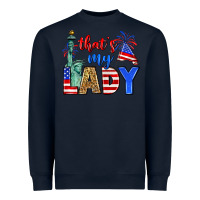 Navy that's my lady 4th of july Heavyweight Sweatshirt - Zillion Design Studio
