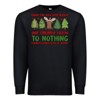 Black where the tree tops glisten Premium Sweatshirt - MaliasSmallBusiness