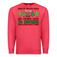 Cardinal where the tree tops glisten Premium Sweatshirt - MaliasSmallBusiness