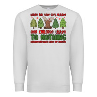 Dove Grey where the tree tops glisten Premium Sweatshirt - MaliasSmallBusiness