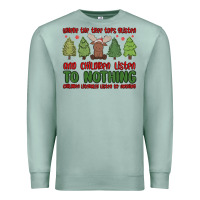 Seafoam where the tree tops glisten Premium Sweatshirt - MaliasSmallBusiness
