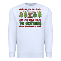 White where the tree tops glisten Premium Sweatshirt - MaliasSmallBusiness