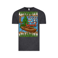 Vintage Black lake squad air freshener Vintage Tee - HRA Design Shop