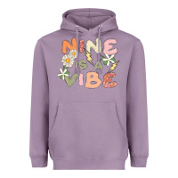 Lavender nine is a vibe Heavyweight Hoodie - MaliasSmallBusiness
