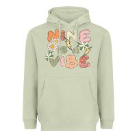 Matcha nine is a vibe Heavyweight Hoodie - MaliasSmallBusiness