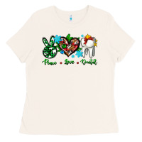 Bone peace love dental for Christmas Ladies Tee - AdoDesignShop