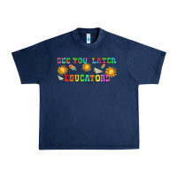 Navy see you later educators  libbey glass Urban Heavy Tee - HRA Design Shop
