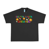 Pigment Black see you later educators  libbey glass Urban Heavy Tee - HRA Design Shop