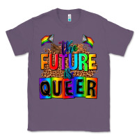 Lavender the fuuture is queer Classic Tee - AdoDesignShop