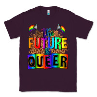 Plum the fuuture is queer Classic Tee - AdoDesignShop