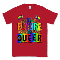 Red the fuuture is queer Classic Tee - AdoDesignShop