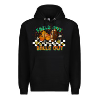 Black falls out balls out Premium Hoodie - LillyAllenDesigns