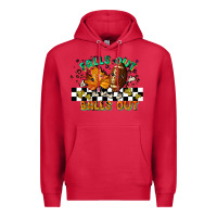 Cardinal falls out balls out Premium Hoodie - LillyAllenDesigns