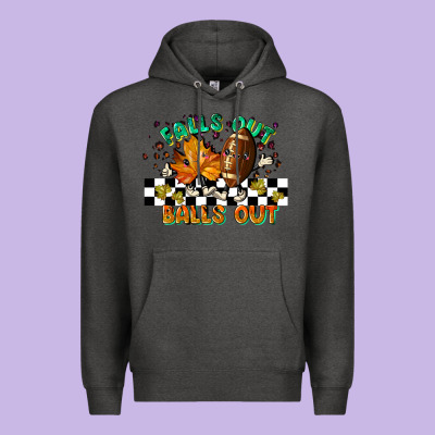 Falls Out Balls Out Premium Hoodie Designed By Lillyallendesigns