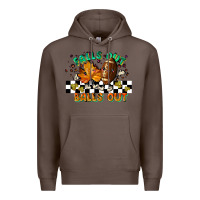Coffee falls out balls out Premium Hoodie - LillyAllenDesigns