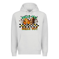 Dove Grey falls out balls out Premium Hoodie - LillyAllenDesigns