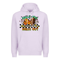 Lilac falls out balls out Premium Hoodie - LillyAllenDesigns