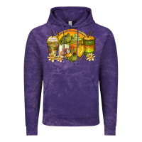 Cloud Purple frog coffee cups Vintage Hoodie - Zillion Design Studio