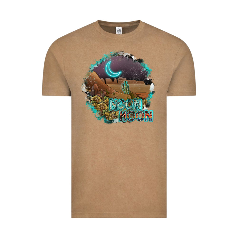 Neon Moon Vintage Tee by SublimationCraftShop | Teevron
