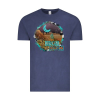 Vintage Denim neon moon Vintage Tee - SublimationCraftShop