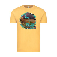 Vintage Mustard neon moon Vintage Tee - SublimationCraftShop