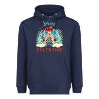 Navy sorry boys mommy is valentine Heavyweight Hoodie - MaliasSmallBusiness