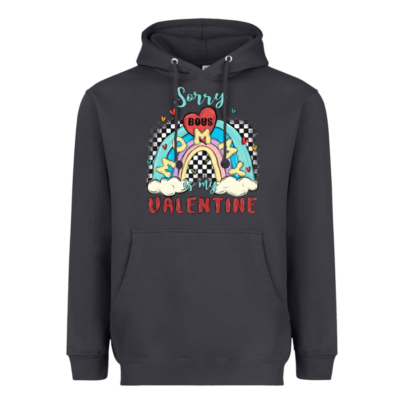 Sorry Boys Mommy Is Valentine Heavyweight Hoodie by MaliasSmallBusiness | Teevron