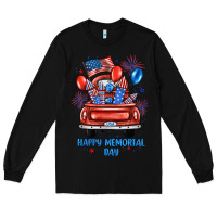Black happy memorial day farm truck Long Sleeve Tee - JahusDesignShop