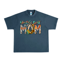 Midnight Navy world is best mom Urban Heavy Tee - RacoonDesign