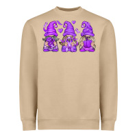 Mushroom Domestic Violence Warrior Gnomes Heavyweight Sweatshirt - texasbilliewilder
