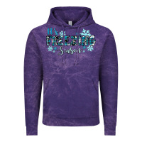 Cloud Purple it's freezing season winter Vintage Hoodie - RanaPortraitStore