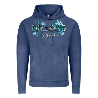 Vintage Denim it's freezing season winter Vintage Hoodie - RanaPortraitStore