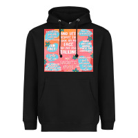 Black sarcastic quotes Heavyweight Hoodie - MaliasSmallBusiness