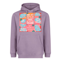 Lavender sarcastic quotes Heavyweight Hoodie - MaliasSmallBusiness
