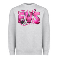 Heather Grey Environmental Services Breast Cancer Heavyweight Sweatshirt - texasbilliewilder