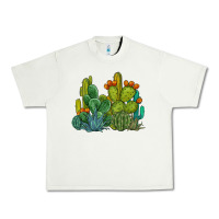 Pistachio watercolor cactus Urban Heavy Tee - BarkalooDesign